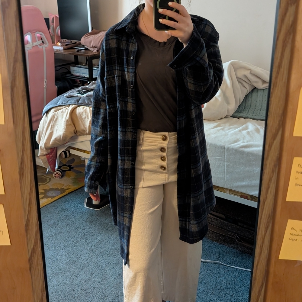 Flannel shacket